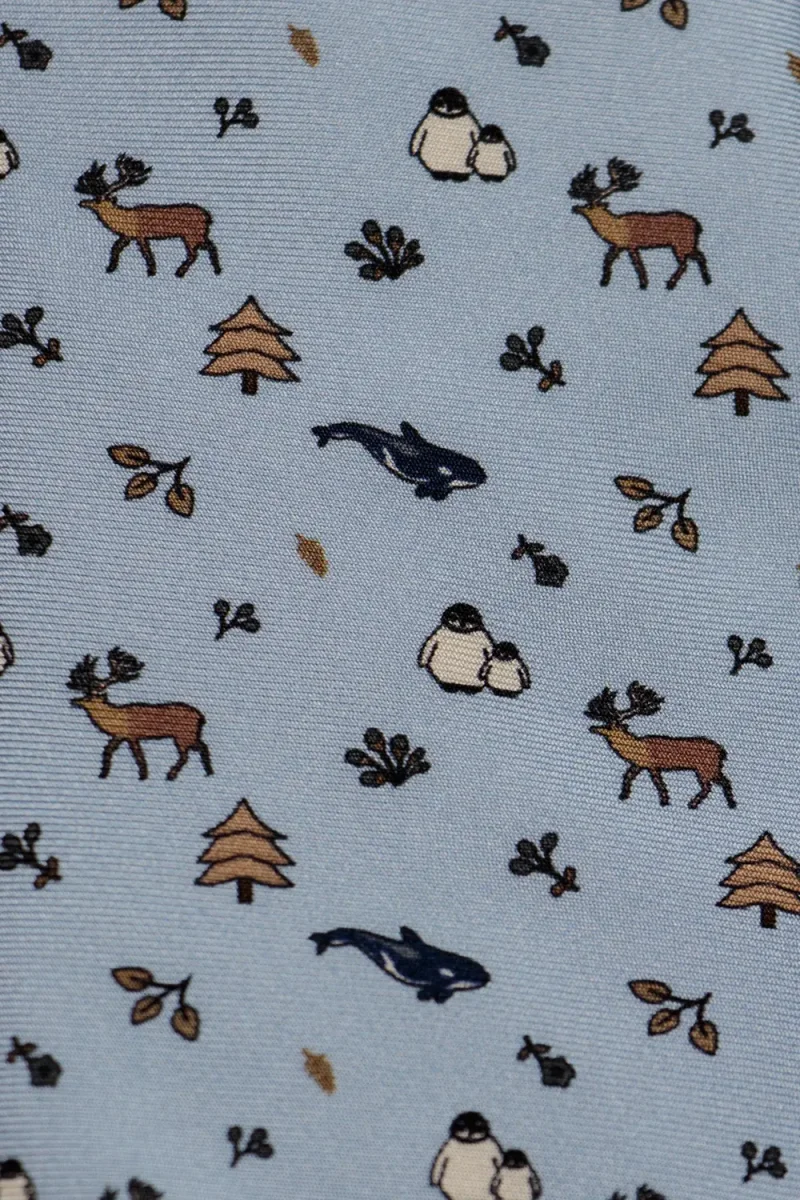 Corbata Pingüino Orca Reno Celeste - Imagen 3