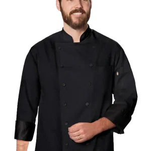 Chaqueta chef ejecutiva unisex barrera antifluidos DC41B