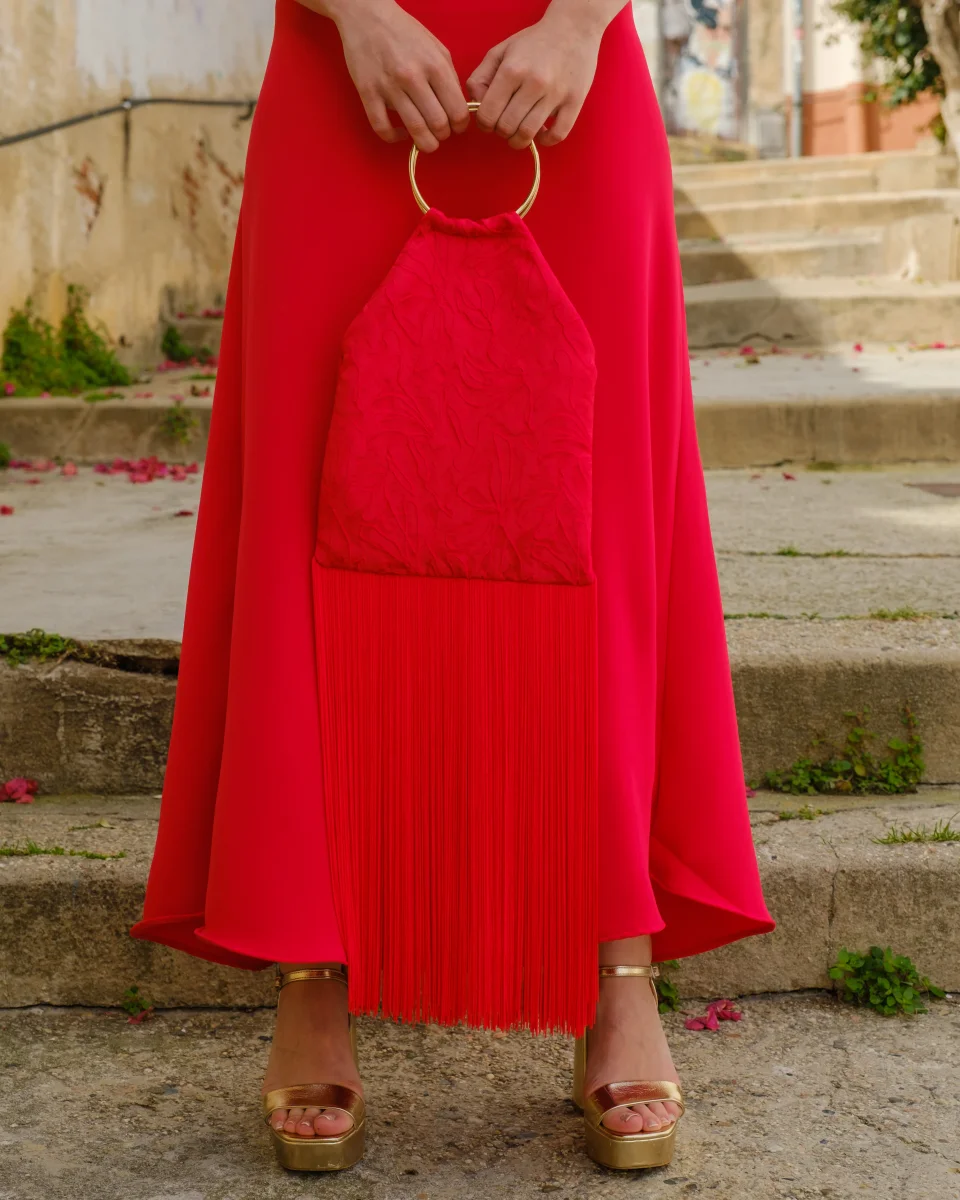Bolso Carmen Rojo - Imagen 4