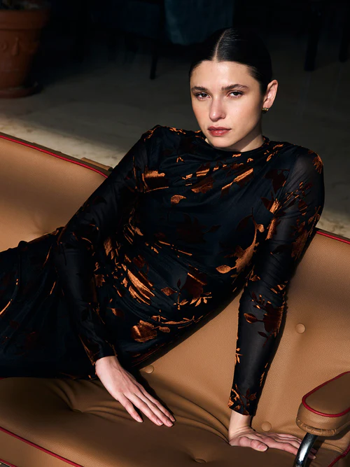 Mioh vestido Eiffel Flowers - Imagen 6