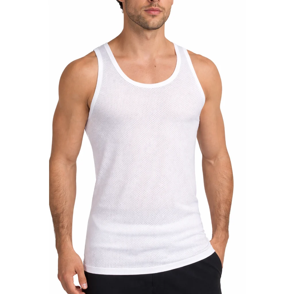 5287 CAMISETA TIRANTES CALADA HILO DE ESCOCIA - Imagen 3