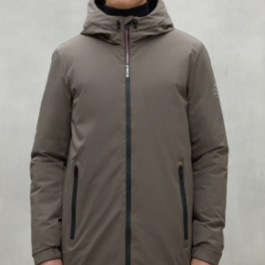 Ecoalf abrigo Pasu marron