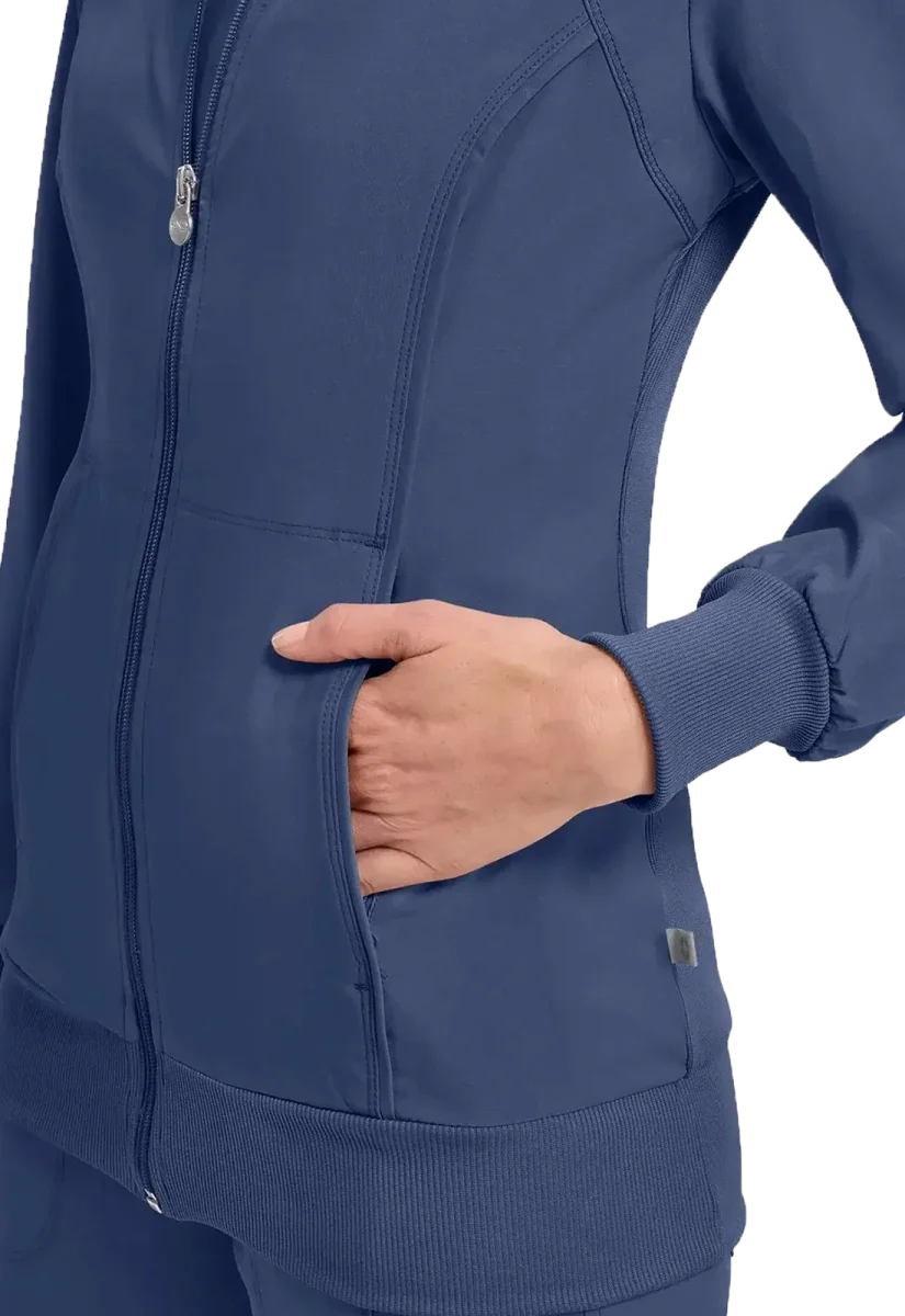 Chaqueta sanitaria mujer entallada antimicrobiana 2391A - Imagen 4