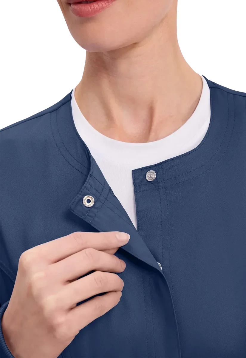 Chaqueta sanitaria Cherokee Revolution con broches ultra suave WW310 - Imagen 3
