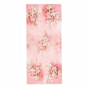 Fular de seda Japón rosa