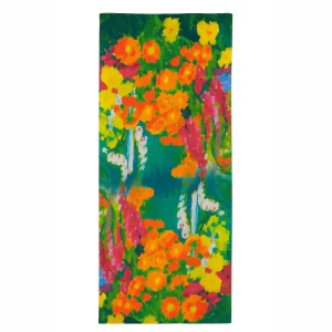 Fular de semiseda Flores Pintores 4