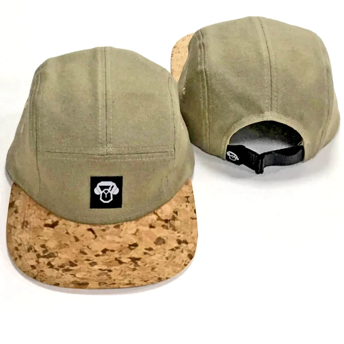 Jockey Corcho 5 Panel Olive - Imagen 7