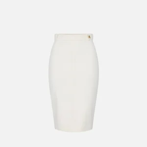 Elisabetta Franchi falda de crepe ligero