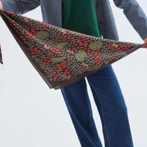 Pañuelo estampado Volpe