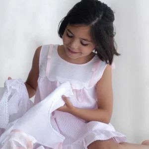 Camisón infantil Ondas con Jaretas