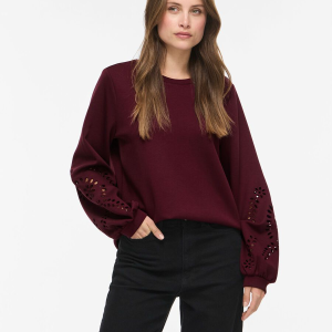 Sudadera Sandy Burdeos