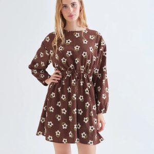 Vestido estampado Santini