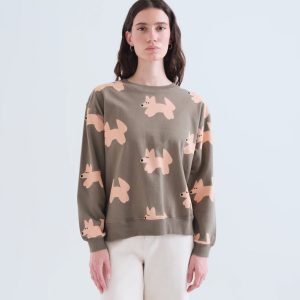 Sudadera estampado Volpe