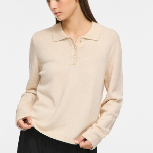 Polo punto beige