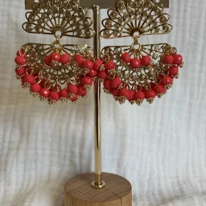 Pendiente Carmen coral