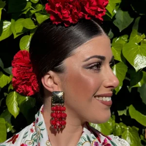 Pendiente Lucía Rojo