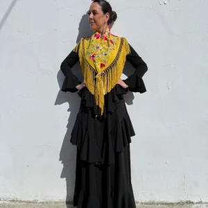 Traje flamenca Sevilla negro