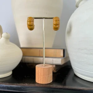 PENDIENTE CARACOL MOZTAZA