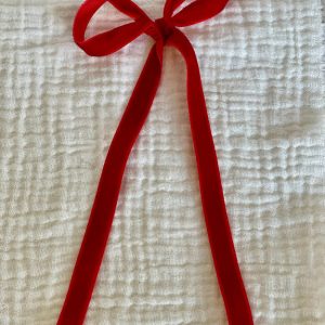 Lazo rojo para mantón