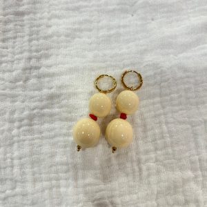 Pendiente Emma Beige