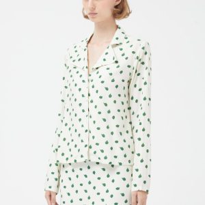 Camisa estampado alcachofas