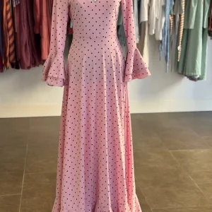Traje Flamenca Almería rosa