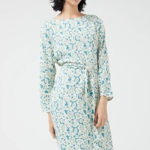 Vestido corto floral swamp