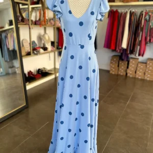 Bata Flamenca Celeste