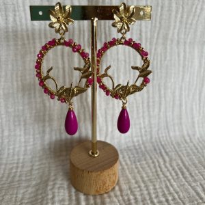 Pendiente María Buganvilla