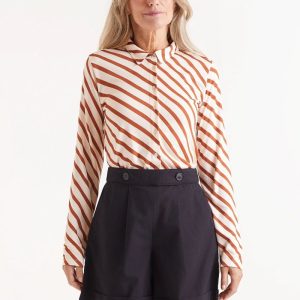 Camisa ajustada rayas Bongo