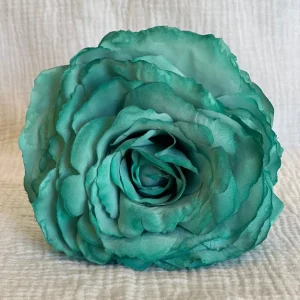 Rosa color verde agua