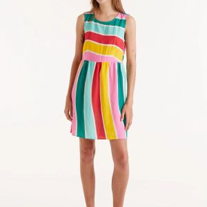 Vestido rayas Color Wave
