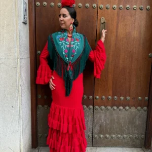 Traje Flamenca Pepa Rojo