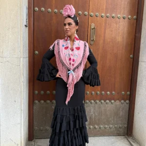 Traje Flamenca Pepa Negro