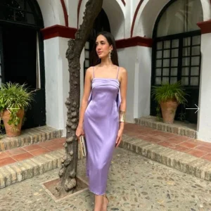 Vestido Rocio lila