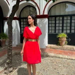 Vestido Martina rojo
