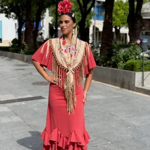 Traje Flamenca Triana Cazuela