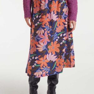 Falda midi estampado Tigerlily