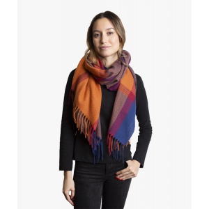 Pashmina cuadros multicolor