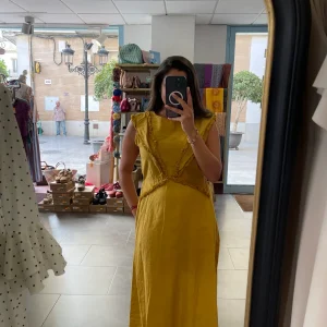 Vestido Celestia Mostaza