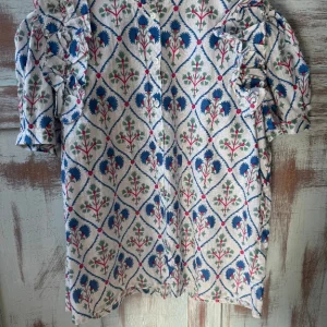 Camisa Estampada Azul