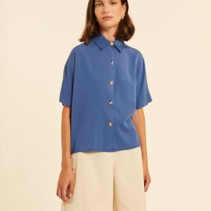 Camisa azul