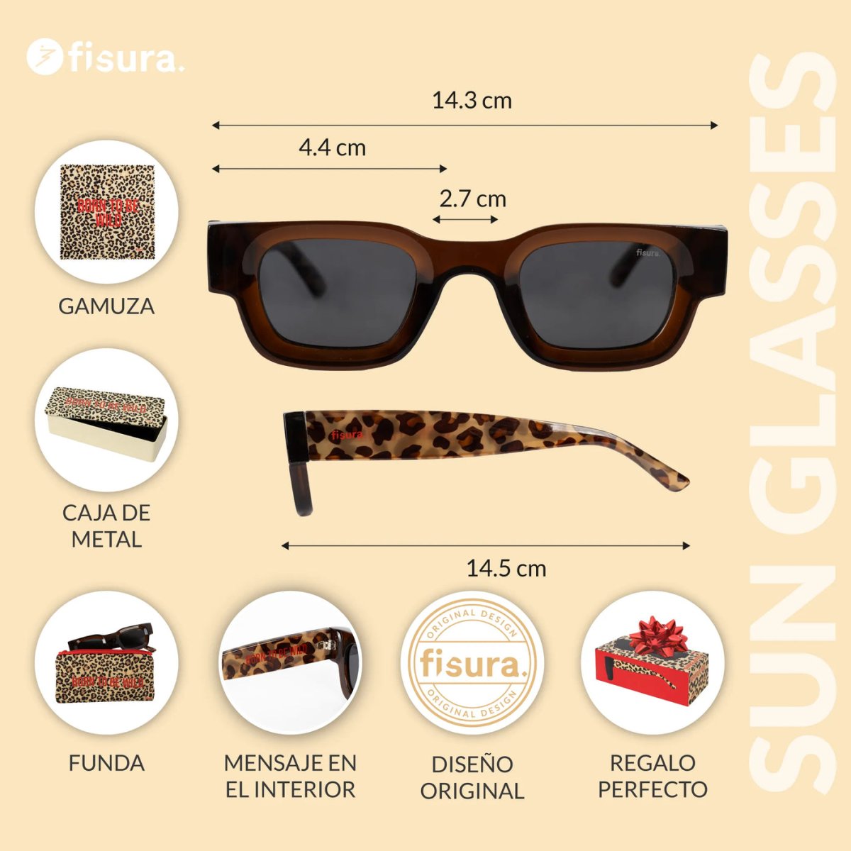 Gafas de sol “Born to be wild” - Imagen 7