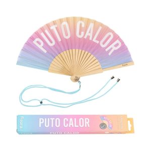 Abanico «Puto calor» degradado