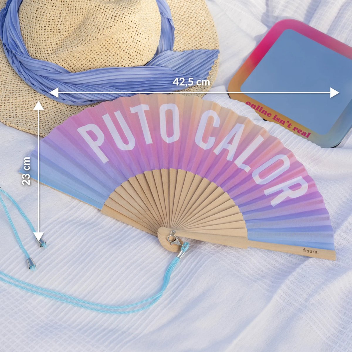 Abanico «Puto calor» degradado - Imagen 6