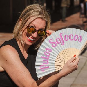 Abanico «putos sofocos»