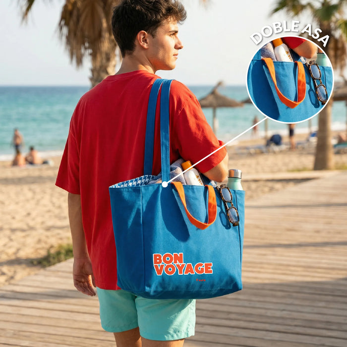 Bolsa de playa «Bon Voyage» - Imagen 7