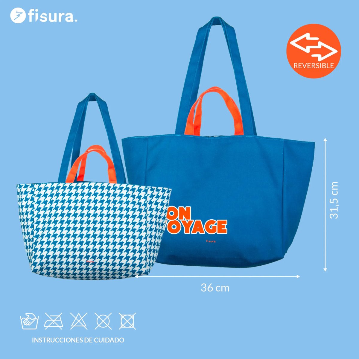 Bolsa de playa «Bon Voyage» - Imagen 8