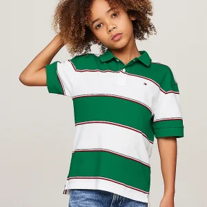 Tommy Hilfiger global rugby stripe polo
