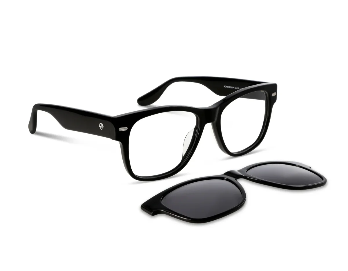 Acacia Clip Acetato + Antirrayas Lentes Orgánicas Filtro Azul - Imagen 2